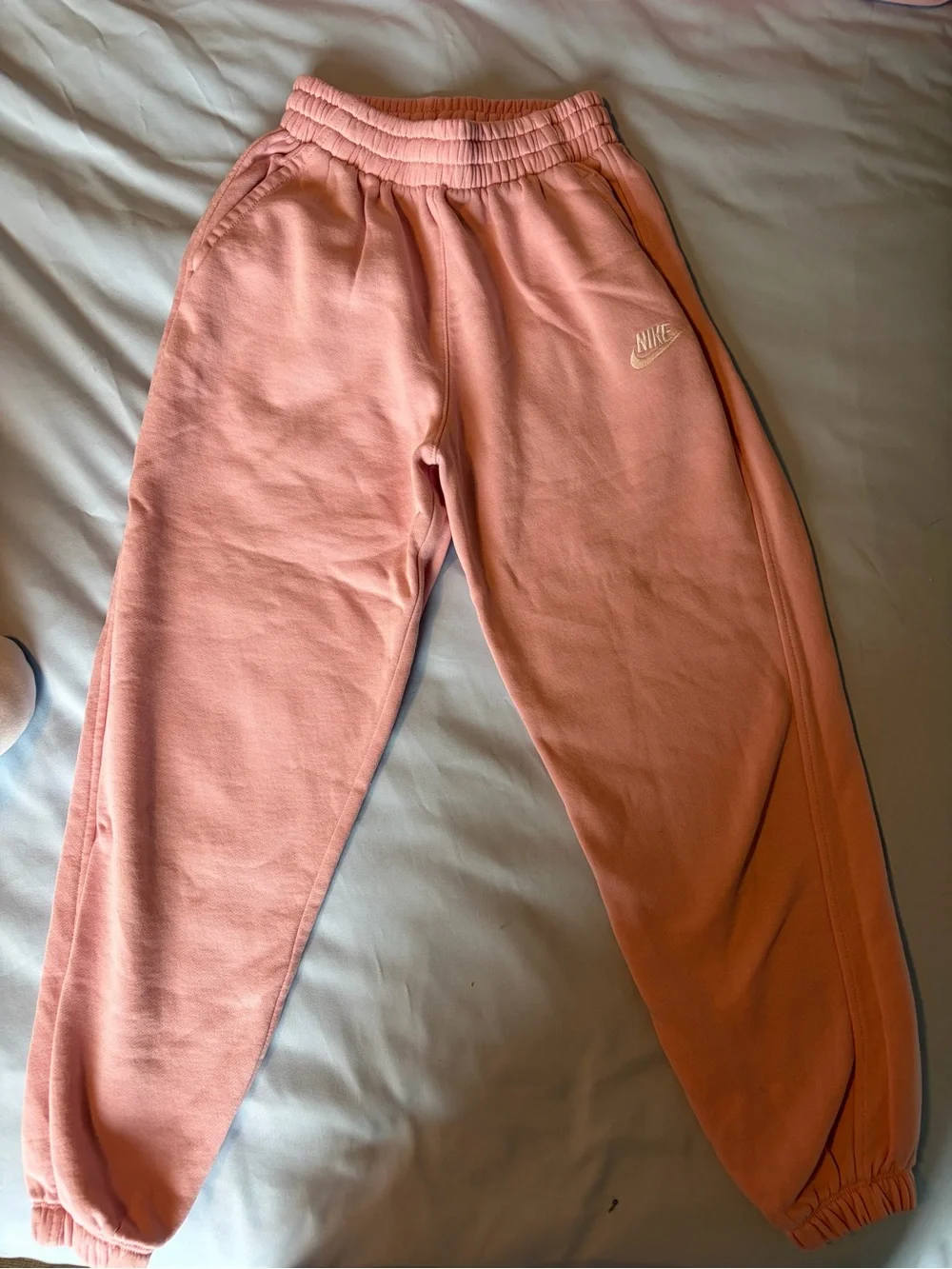 Pink Nike sweat set.